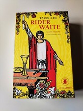 Tarocchi Rider Waite (cofanetto con 78 carte divinazione + libro istruzioni)