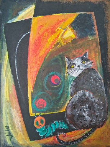 Original acrylic painting - original,