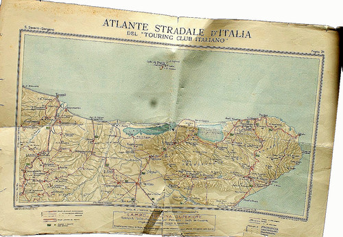 Cartina stradale san severo - stradale, /