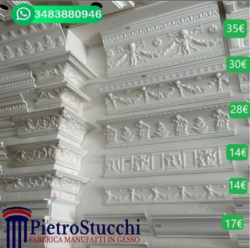 Manufatti gesso ornamenti - in,