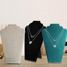 Espositore per collane, espositore per gioielli pieghevole, per collane