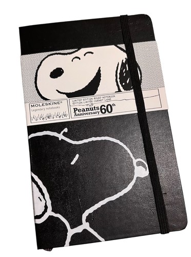Moleskine peanuts snoopy 60th - snoopy,