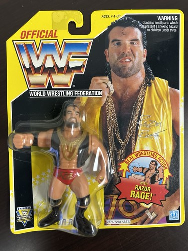 Wwf hasbro razor - razor, yellow