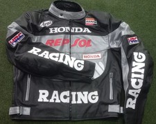Giacca Moto Pelle Honda Repsol