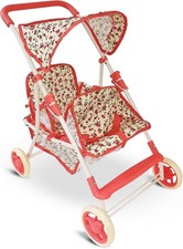 Double Doll Stroller for Baby