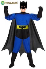 Costume Carnevale Batman (imbottito)  vestito bambino Taglia 3/4 Anni