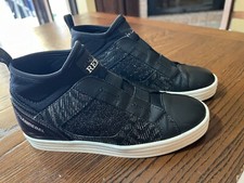 HOGAN REBEL Nere Donna Size 35 Usate In Buono Stato!