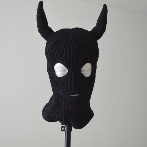 Maschera sci berretto - , corna
