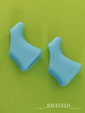 Campagnolo super record, coppe nuove leve freno gomma Bianchi Celeste vintage