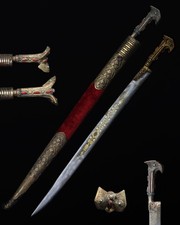 Spada Yatagan stile antico