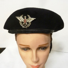BASCO DA GENERALE ESERCITO ANNI 50 modello CANADIAN CAPPELLO COPRICAPO
