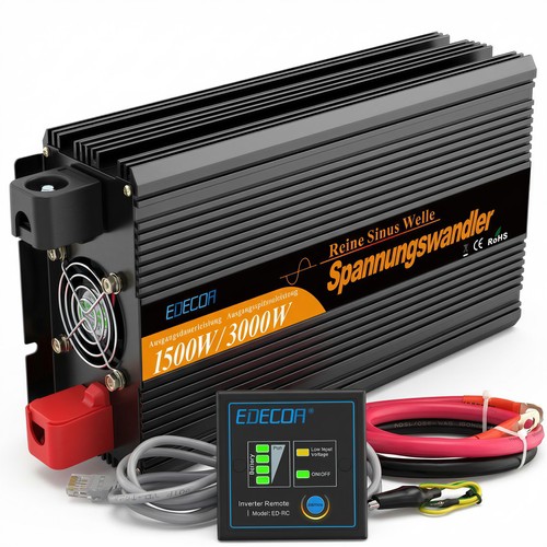 Edecoa camper inverter 1500w - camper,