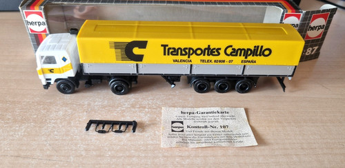 Herpa volvo f12 transportes - volvo,