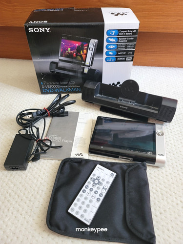 Mint boxed sony - boxed, 7"