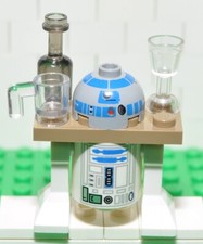 Lego Star Wars R2-D2 sw0217a con vassoio dark tan set 75020 Jabba's sail 2013