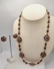 MURANO COLLANA E ORECCHINI