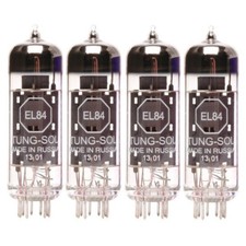 Tung-sol EL84, valvole amplificatrici selezionate in QUARTETTO