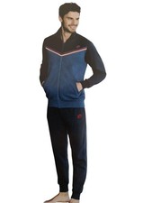 Tuta homewear uomo felpata