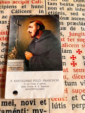 RELIC Ordine Frati Minori San Bartolomeo Pucci: carta manoscritta - Montepulciano