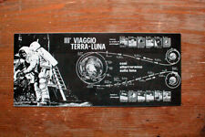 CARTOLINA SPAZIO III° TERRA LUNA VIAGGIO CONQUISTA LO SPAZIO 1970 (F129897)