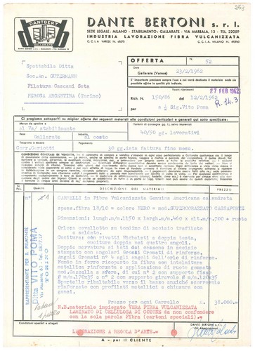 1962 gallarate dante - -,