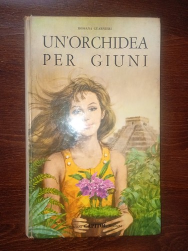 633 libro orchidea - libro., un'orchidea