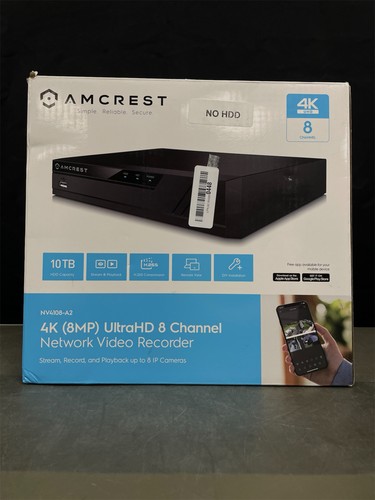 Amcrest nv4108e 8ch - 8ch, poe