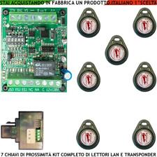 TRASPONDER KIT 7 CHIAVI