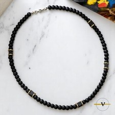 COLLANA UOMO PIETRE DURE