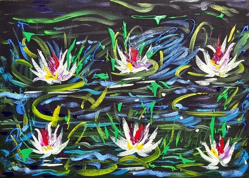 Gigli acqua omaggio - "gigli, d'acqua"