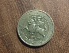Moneta 50 Centesimi Lietuva