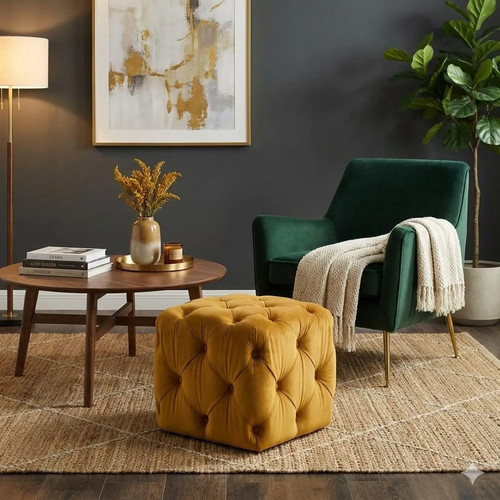 Pouf quadrato chester - quadrato,