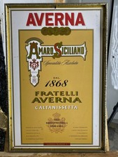 targa pubblicitaria vintage
