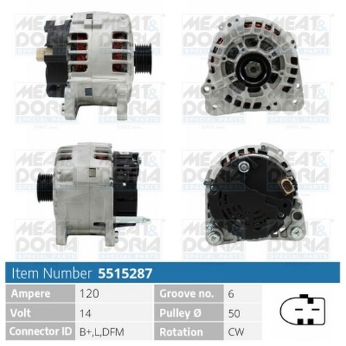 130 alternatore per - per, vw