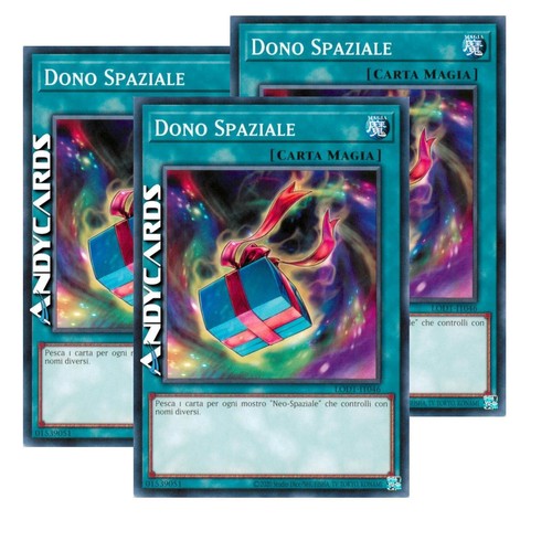 Dono spaziale space - 3x, •