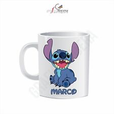 Tazza Mug Stitch con Nome Personalizzato cucina lavabile idolo idea regalo