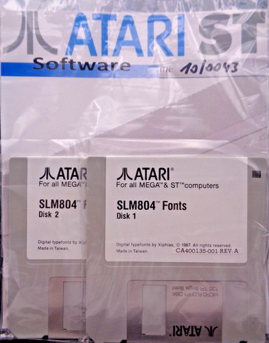 Atari font slm804 - atari,