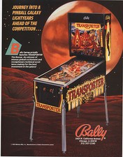 VOLANTINO FLIPPER BALLY TRANSPORTER 1989