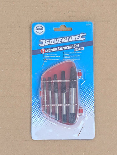 Silverline set estrattore viti - silverline,