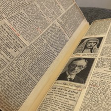 Rare Antique 1940 Newspaper