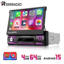 Autoradio flip out 4+64G 1DIN