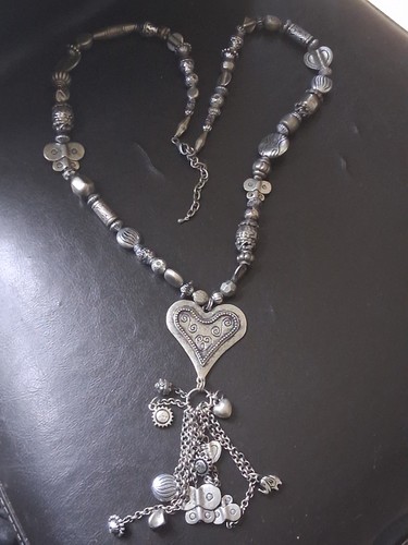 Grand collier sautoir vintage