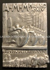 MEDAGLIA RADUNO DEL CARROCCIO - ANNO 1936 Moto Motociclismo