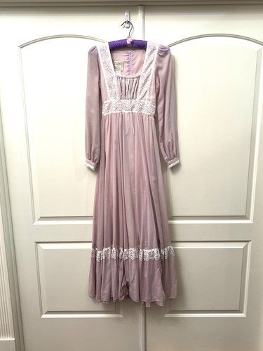 Abito vintage gunne sax manica - gunne,