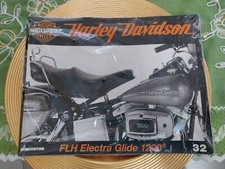 Rivista moto Harley Davidson Uscita 32 scala 1 :4 De Agostini FLH E. Glide 1200