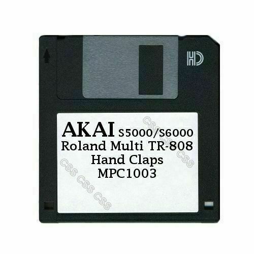 Akai s5000 s6000 floppy disk - akai,