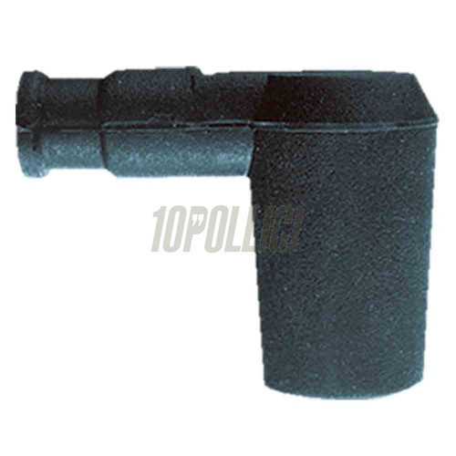 Pipetta candela silicone nero