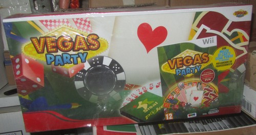 Nintendo wii game vegas party - game,