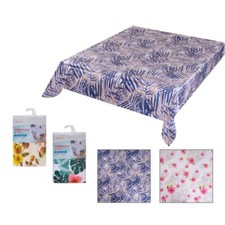 STOCK PZ 4 TOVAGLIA DA TAVOLO IN PVC COLORI ASS. CM 140X140 QUADRATA