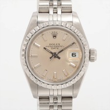 Rolex Oyster Perpetual Date 69240 SS SS AT Silver-Face